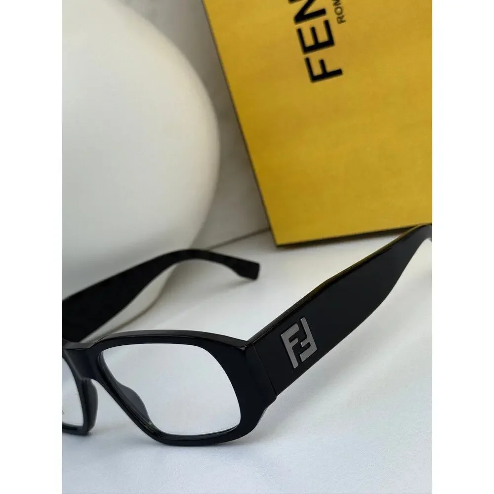 NEW Fendi FE50115I Black Eyeglasses Frames - Picture 2 of 8